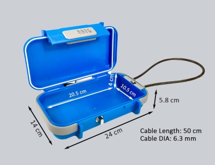 Портативний сейф Staway автомобільний. Сейф переносний. Водонепроникний. США