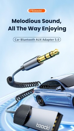 Кабель USB на 3,5 мм Jack аудіо Aux кабель 3 Bluetooth AUX 5.0