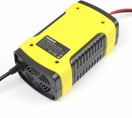 Зарядний пристрій для автомобільного акумулятора FOXSUR 12 Version 7.0 АКБ