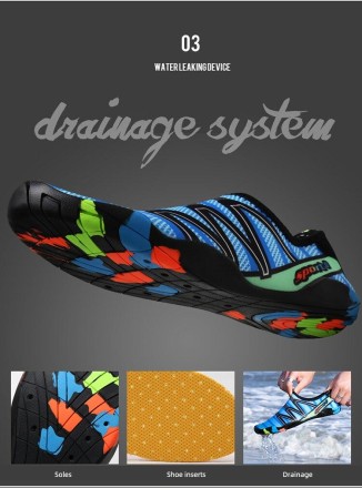 Пляжні кросівки, мокасини Amphibious Fesllicio. Мокасини — амфібії