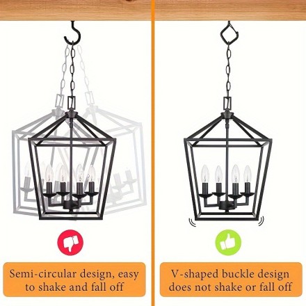 Універсальне кріплення "гвинт-карабін" для надійного кріплення світильників, полиць, гірлянд, кашпо тощо