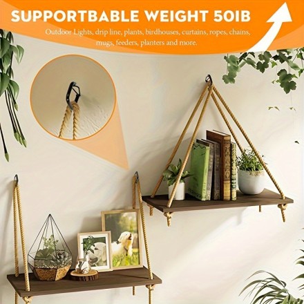 Універсальне кріплення "гвинт-карабін" для надійного кріплення світильників, полиць, гірлянд, кашпо тощо