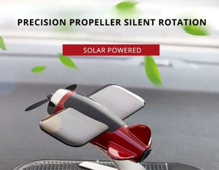 Сувенір модель літака анімація в машину. Solar Airplane