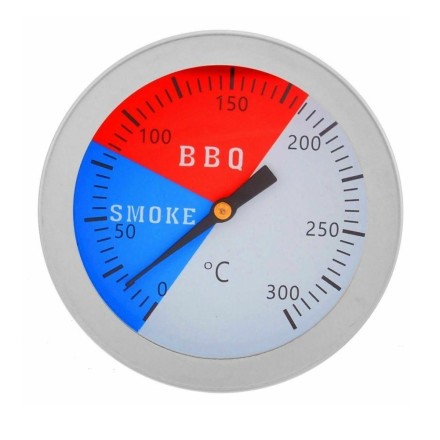 Термометр для гриля, коптильні, барбекю, 10-400C з неіржавкої сталі BBQ