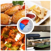 Термометр для гриля, коптильні, барбекю, 10-400C з неіржавкої сталі BBQ