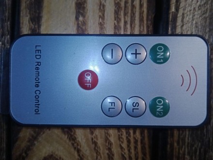 Пульт ДК RGB (Для LED стрічки, прожектора тощо) Батарейка в комплекті