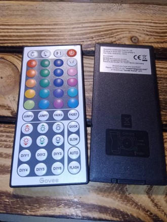 Пульт ДК RGB (Для LED стрічки, прожектора тощо) Батарейка в комплекті