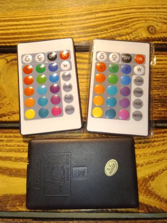 Пульт ДК RGB (Для LED стрічки, прожектора тощо) Батарейка в комплекті