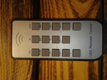 Пульт ДК RGB (Для LED стрічки, прожектора тощо) Батарейка в комплекті