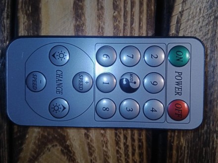 Пульт ДК RGB (Для LED стрічки, прожектора тощо) Батарейка в комплекті