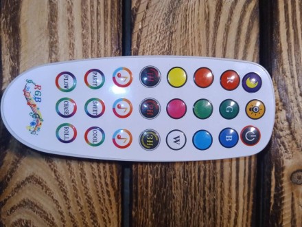 Пульт ДК RGB (Для LED стрічки, прожектора тощо) Батарейка в комплекті