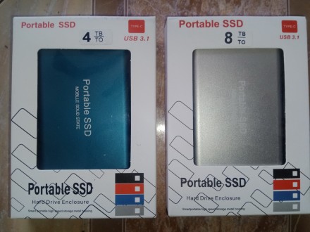 Зовнішній накопичувач SSD USB Type-C Extreme High-speed portable HD 8Tb USB3.0 External Hard Drive