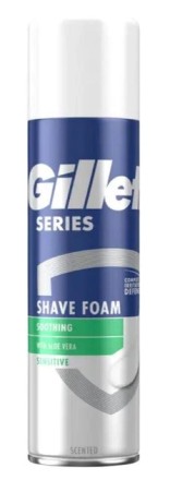 Піна для гоління Gillette Series Sensitive Foam 250 мл
