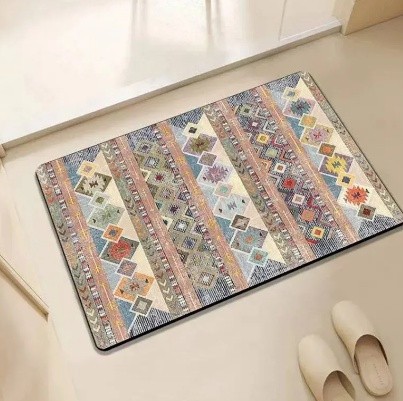 Килимок 40*60 см, оксамитовий килим у національному стилі ретро. Перський стиль 1