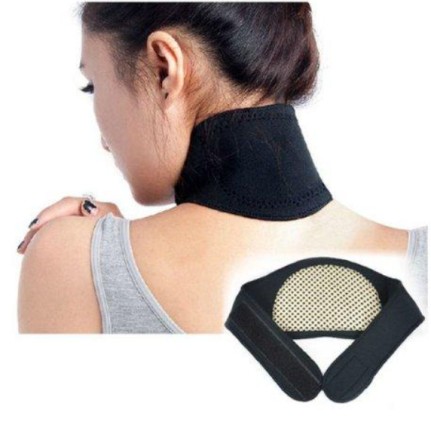 Шейний бандаж із турмаліном Self heating neck guard band