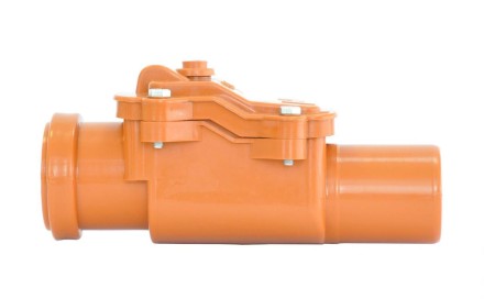 Зворотний клапан Запірний клапан каналізаційний Інтерпласт 110 мм