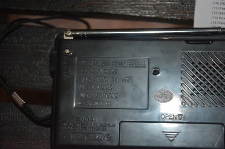 9-діапазонний радіоприймач. AM / FM / TV / MW / SW World Receiver S9 Bands Radio. Baijiali Model KK9