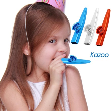 Дудка Kazoo Казу Губна гармошка, флейта казу Overtone Kazoо Нержавійка. Оригінал!