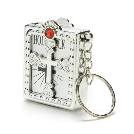 Біблія, невидима мініатюрна книга, натуральний текст і папір. Найвища якість. Оберег. Подарок. Брелок.