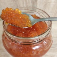 Ікра червона, зерниста, лососева імітована Premium, скло, 1 кг