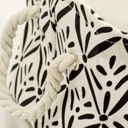 Кошик для зберігання речей, прямокутний із мотузковими ручками 31х22х20 см. Органайзер, кофр, сумка, смарт-бо