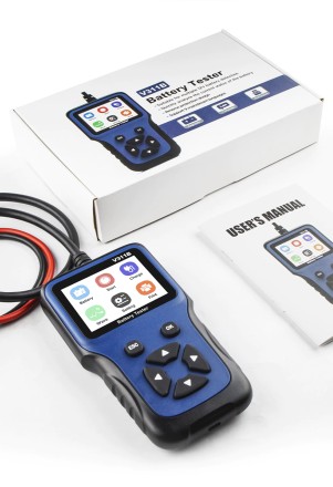 Професійний тестер для АКБ і генератора аналізатор V311B, кольоровий екран, меню російською