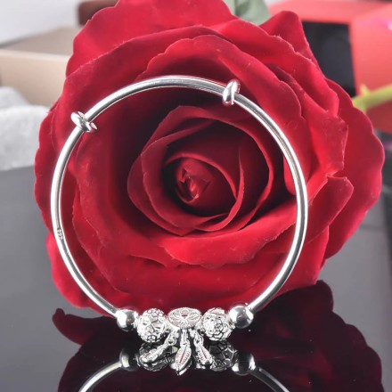 Браслет на руку, жіночий, під шарми, під підвіски, тибетське срібло. 17-21см. Три ШАРМА в подарунок!