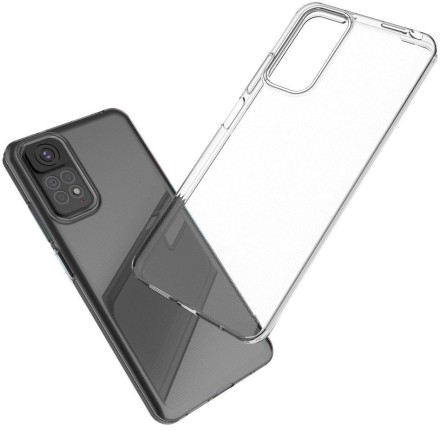 TPU чехол Epic Transparent 1,0mm для Xiaomi Redmi Note 11 (Global) / Note 11S