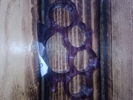 Класичний кастет 10 мм твердопласт