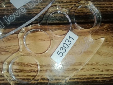 Класичний кастет 10 мм твердопласт