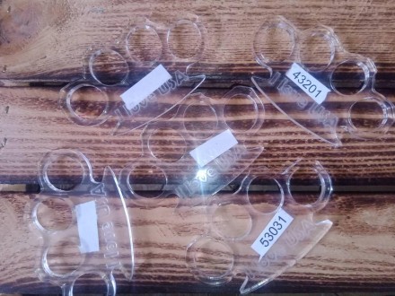 Класичний кастет 10 мм твердопласт