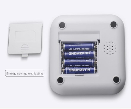 Тонометр артеріального тиску та пульсометр для тіла. USB-порт плюс відсік 4хААА, чохол у комплекті