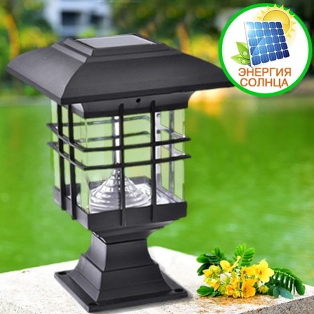 Ліхтар для декоративного підсвічування на сонячній батареї, білий