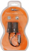Перехідник розгалужувач у прикурювач, подовжувач авто 60Watt