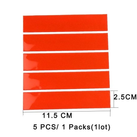 Світловідбивачі, рефлектор смуга Streamer 11,5х2,5 5 шт.