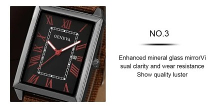 Модний подарунковий набір для чоловіків 4 в 1: розкішний чоловічий годинник "Relogio Masculino" і три шкіряні браслети