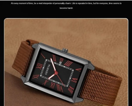 Модний подарунковий набір для чоловіків 4 в 1: розкішний чоловічий годинник "Relogio Masculino" і три шкіряні браслети