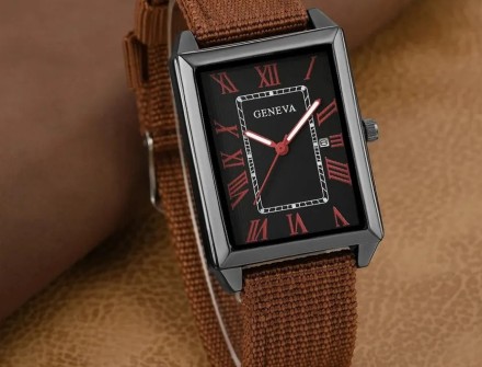 Модний подарунковий набір для чоловіків 4 в 1: розкішний чоловічий годинник "Relogio Masculino" і три шкіряні браслети