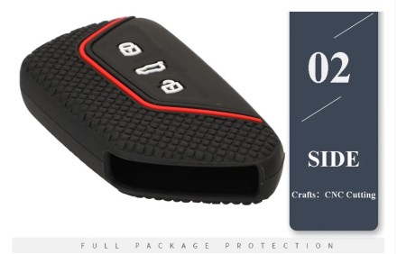 Чохол для ключа брелока Volkswagen SILICONE ID3 ID4 ID6 Skoda A8 SEAT