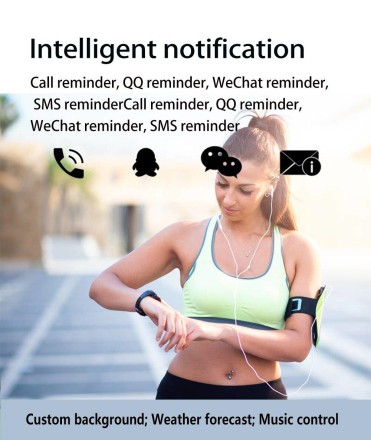 Фітнес Смарт-годинник браслет M7 My Device My Life