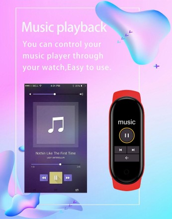 Фітнес Смарт-годинник браслет M7 My Device My Life