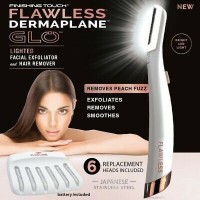 Тример для жінок Flawless DermaPlane Glo + 6 насадок!! Розпродаж!