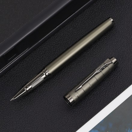 Професійна перова ручка Grand Boss Bronze, закрите іридієве перо преміумкласу.