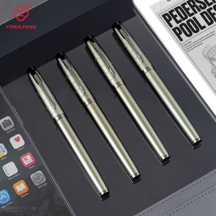 Професійна перова ручка Grand Boss Bronze, закрите іридієве перо преміумкласу.