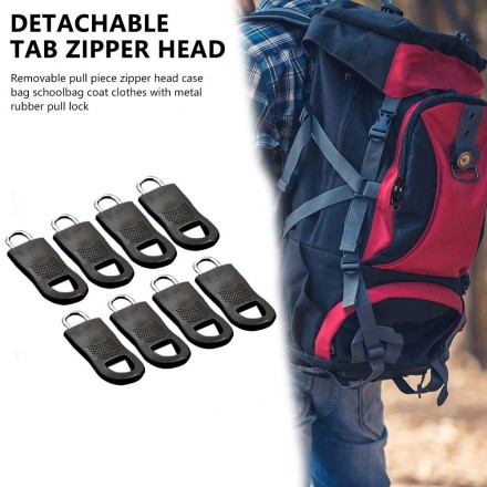 Знімні замки для застібок блискавок, набір для швидкого ремонту замків блискавок FIX A ZIPPER НАБІР 16 ШТ