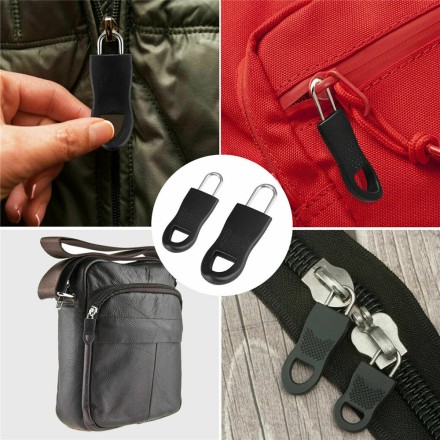 Знімні замки для застібок блискавок, набір для швидкого ремонту замків блискавок FIX A ZIPPER НАБІР 16 ШТ