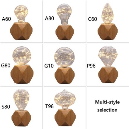 Ретролампа Едісона Edison String Light Bulb AC85-265V E27 LED Home Decor Holiday Night Light Lamp