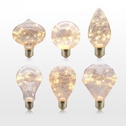 Ретролампа Едісона Edison String Light Bulb AC85-265V E27 LED Home Decor Holiday Night Light Lamp