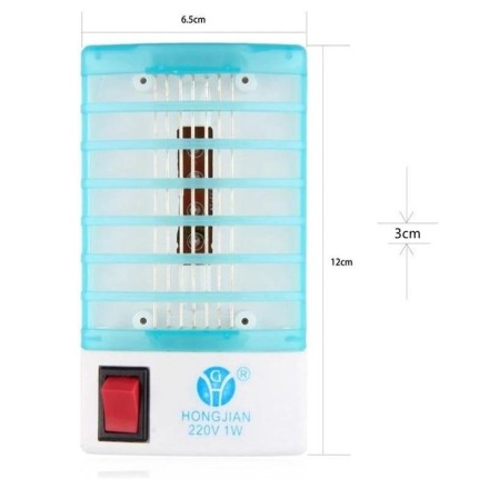 Лампа від комарів антимоскітна електрична пастка комах від мережі Heng Peng. Фумігатор