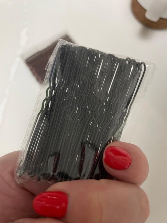 Шпилька шпилька U подібна, хвиляста "Bob Pin", набір 50 шт.